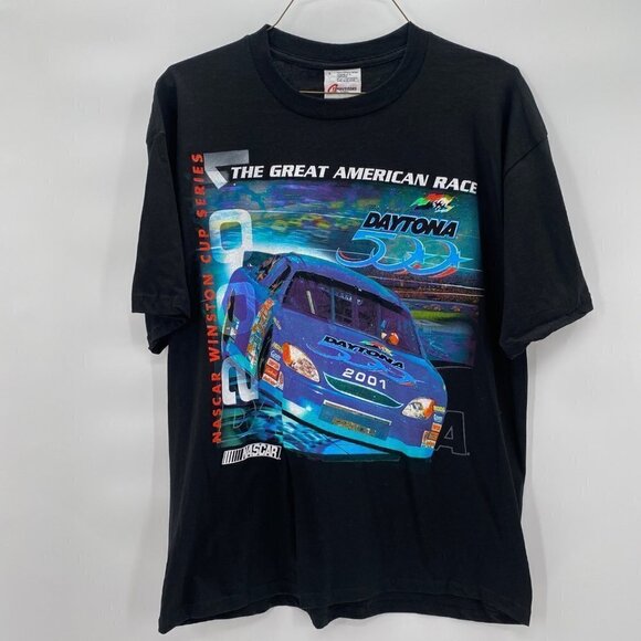 Competitors View Vintage Nascar Daytona 500 Men's Size Large NWT - Picture 1 of 7
